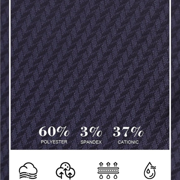 Men's Navy Polo Shirt - Picture 4 of 6